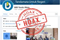 Waspada penipuan! Undian berhadiah Bank BJB di Facebook dipastikan hoaks dan bukan dari sumber resmi Bank BJB.